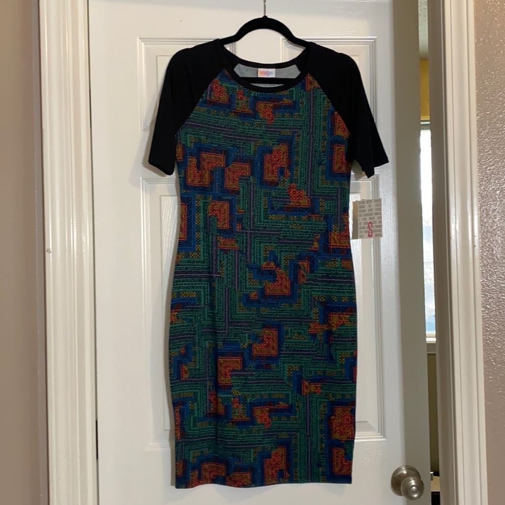 LuLaRoe Julia dress SMALL NWT